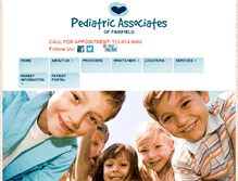 Tablet Screenshot of pediatricassociates.us